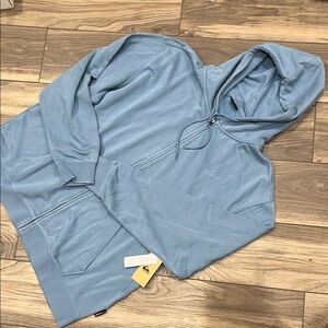 Quiksilver Light Blue Hoodie